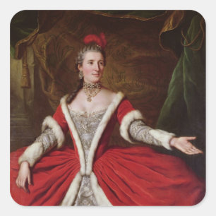 Mademoiselle Dumesnil Square Sticker