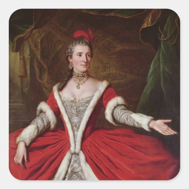 Mademoiselle Dumesnil Square Sticker (Front)