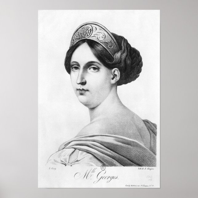 Mademoiselle George, 1825 Poster (Front)