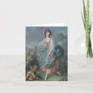 Mademoiselle Guimard as Terpsichore Holiday Card