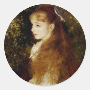 Mademoiselle Irene Cahen d'Anvers Classic Round Sticker