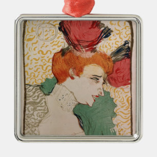 Mademoiselle Marcelle Lender, 1895 Metal Tree Decoration