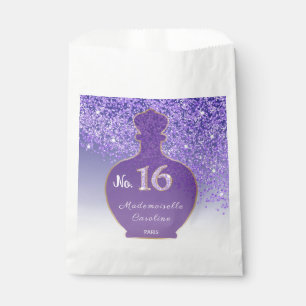 Mademoiselle No.16 Purple Fragrance Paris Boutique Favour Bags
