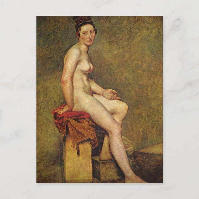 Mademoiselle Rose Postcard (Front)