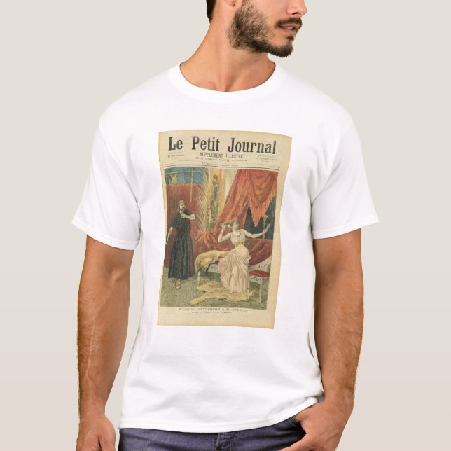 Mademoiselle Sibyl Sanderson  and Monsieur Jean T-Shirt (Front)