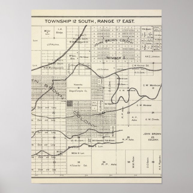 Madera County, California 4 Poster (Front)