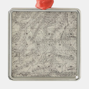 Madera County, California 7 Metal Tree Decoration