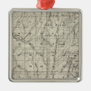 Madera County, California 8 Metal Tree Decoration