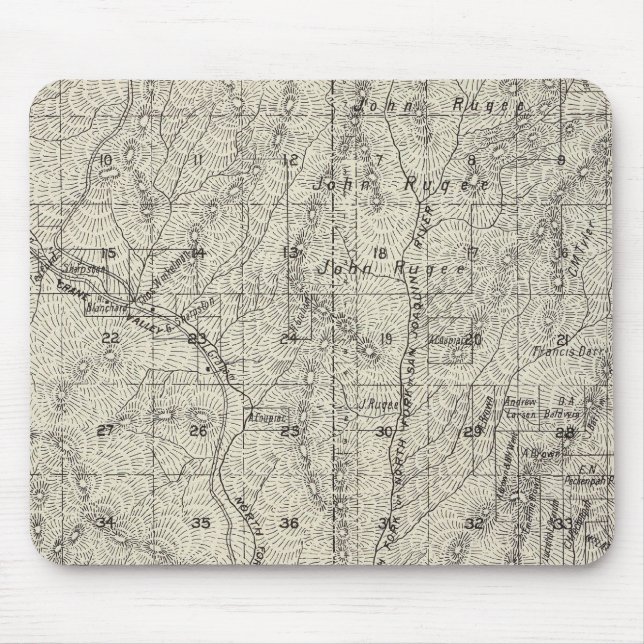 Madera County, California 8 Mouse Mat (Front)
