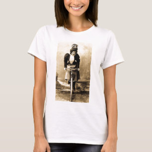 Madge Lessing on Bike Vintage 1902 T-Shirt