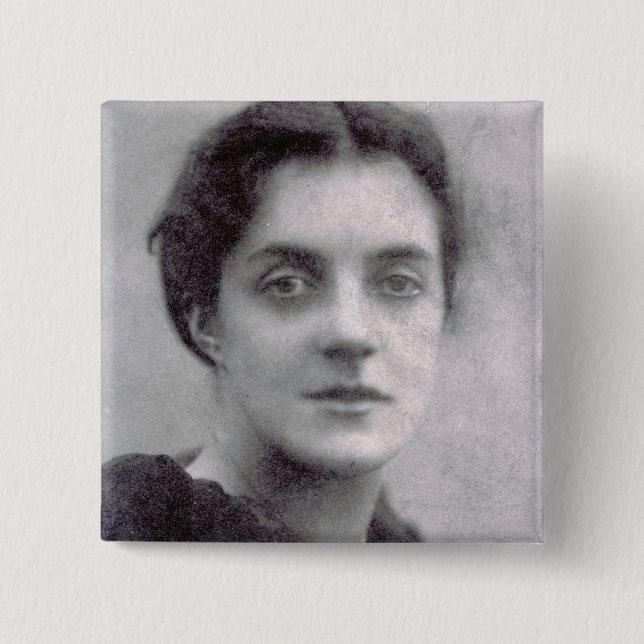 Madge Vaughan 15 Cm Square Badge (Front)
