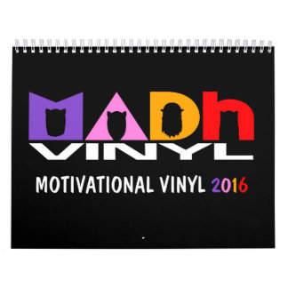 MADh Vinyl 12 month calendar
