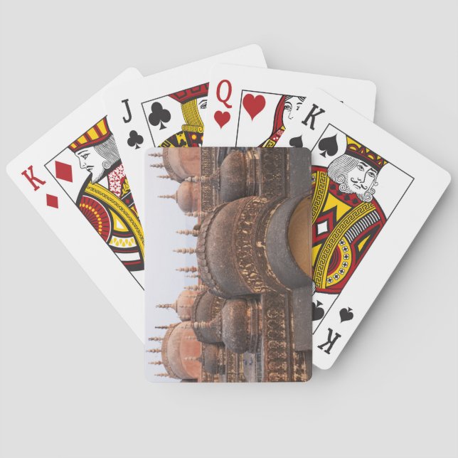 Madhavendra Palace at sunset, Jaipur Playing Cards (Back)