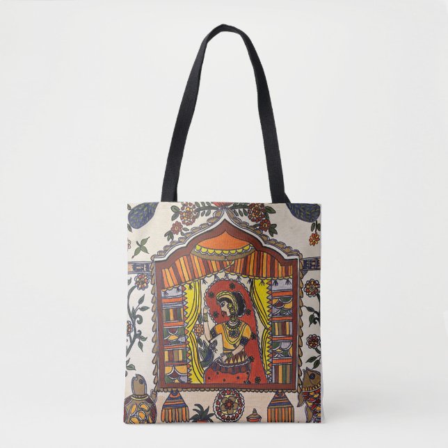 Madhubani Tote (Front)