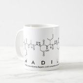 Madilynn peptide name mug (Front Left)
