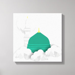 Madina Islamic canvas art work