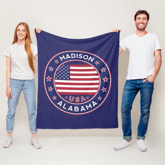 Madison, Alabama Fleece Blanket (In Situ)