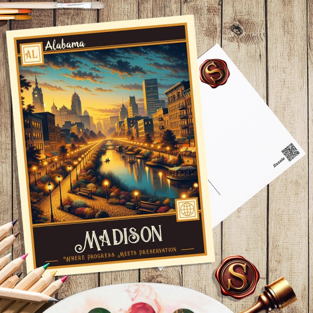 Madison, Alabama | Vintage Postcard (Creator Uploaded)