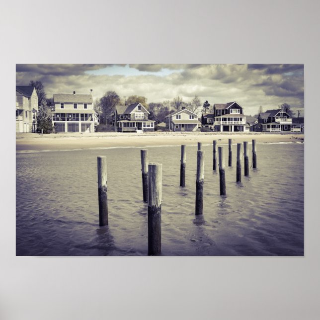 Madison Beach Connecticut Poster (Front)