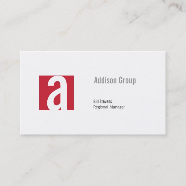 Madison Business Card (Front)