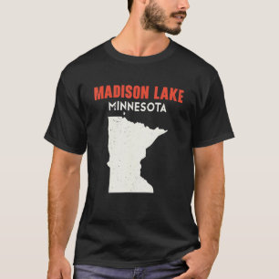 Madison Lake Minnesota USA State America Travel Mi T-Shirt