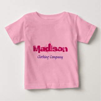 Madison Name Clothing Company Baby Shirts