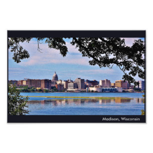 Madison Skyline Photo Print