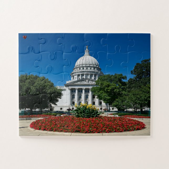 Madison Wisconsin Jigsaw Puzzle (Horizontal)