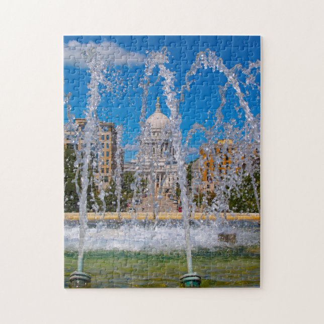 Madison Wisconsin Jigsaw Puzzle (Vertical)
