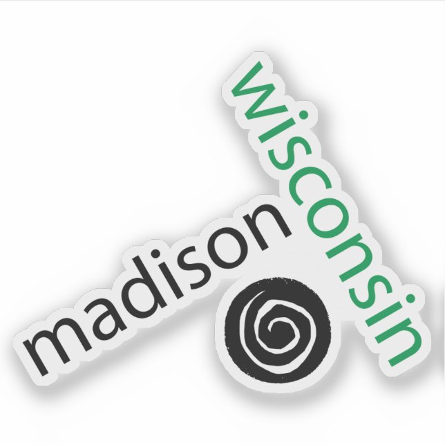 Madison Wisconsin Modern Geometric (Front)