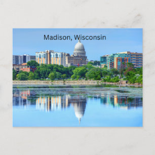 Madison, Wisconsin Postcard
