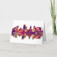 Madison Wisconsin Skyline