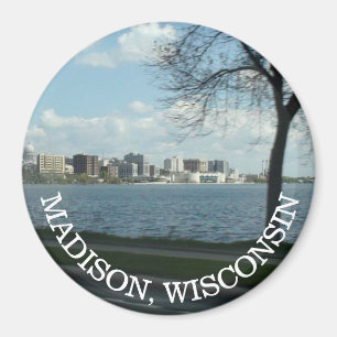 Madison, Wisconsin Souvenir Magnet