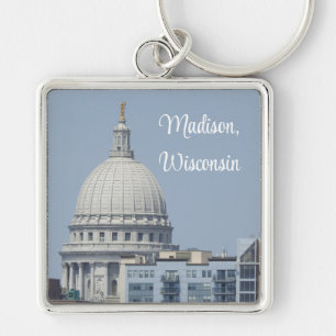 Madison, Wisconsin State Capitol Key Ring