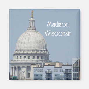 Madison, Wisconsin State Capitol Magnet