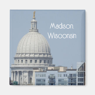 Madison, Wisconsin State Capitol Magnet
