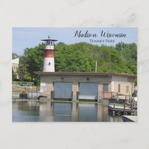 Madison, Wisconsin Tenney Park Photograph Postcard