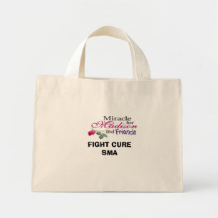madisonandfriends, FIGHT CURE SMA Mini Tote Bag