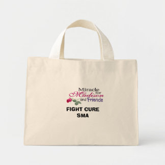 madisonandfriends, FIGHT CURE SMA Mini Tote Bag