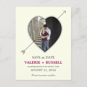 Madly In Love Photo Save The Date Postcard