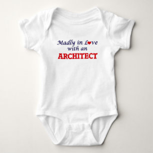Madly in love with an Architect Baby Bodysuit