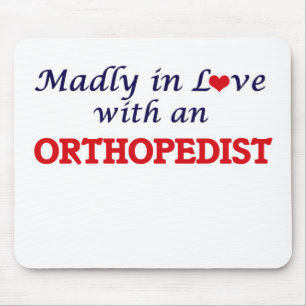 Madly in love with an Orthopaedist Mouse Mat