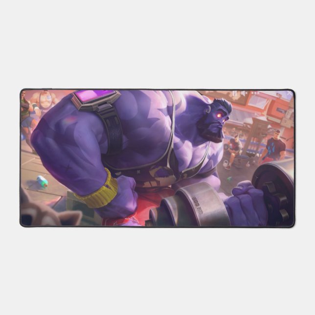 Madman Gaming Desk Mat | Gym Lovers Deskmat (Front)