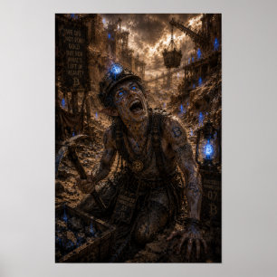 Madness / Miner / Abandoned Ore Mines Poster