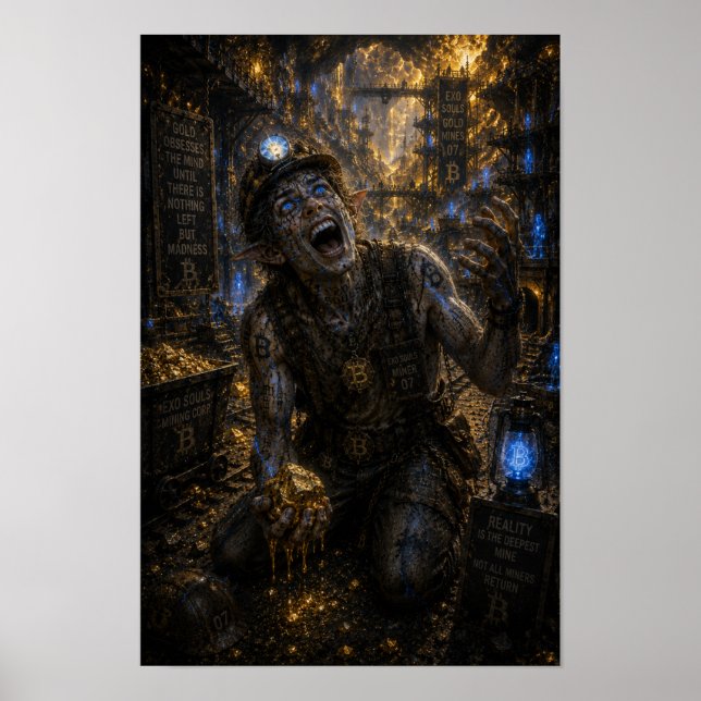 Madness / Miner / Gold Mines Poster (Front)