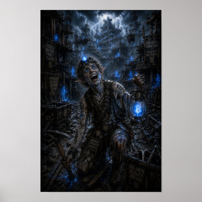 Madness / Miner / Mountain Labyrinths Poster (Front)