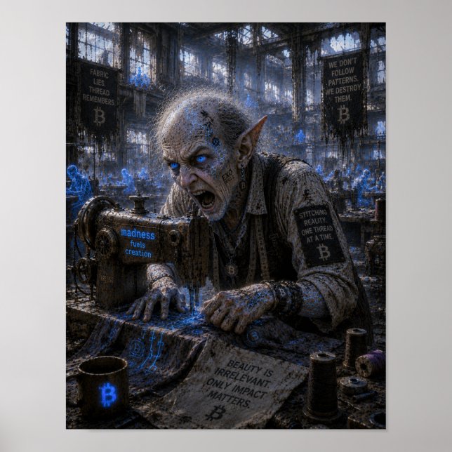 Madness / Seamstress / Garment Factory Poster (Front)