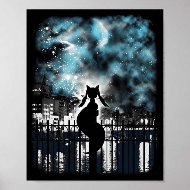 Madoka - Kyubey  Poster (Front)