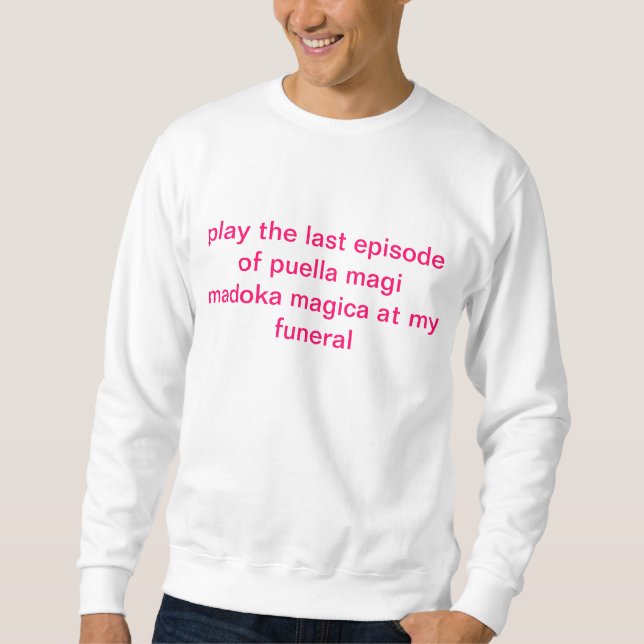 madoka magica sweatshirt (Front)