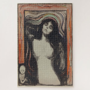 Madonna (1895)– Edvard Munch Expressionist Art Jigsaw Puzzle